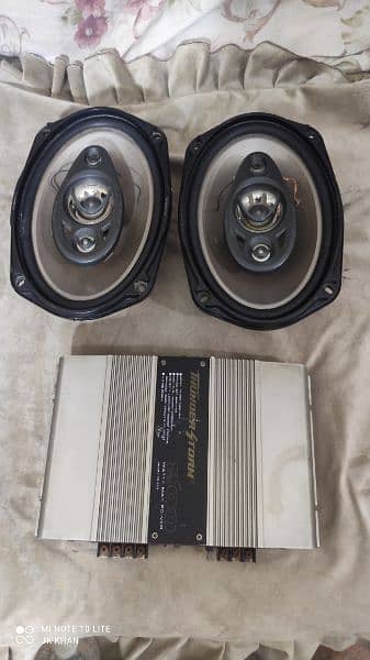 pioneer car speakers & amplifier 7