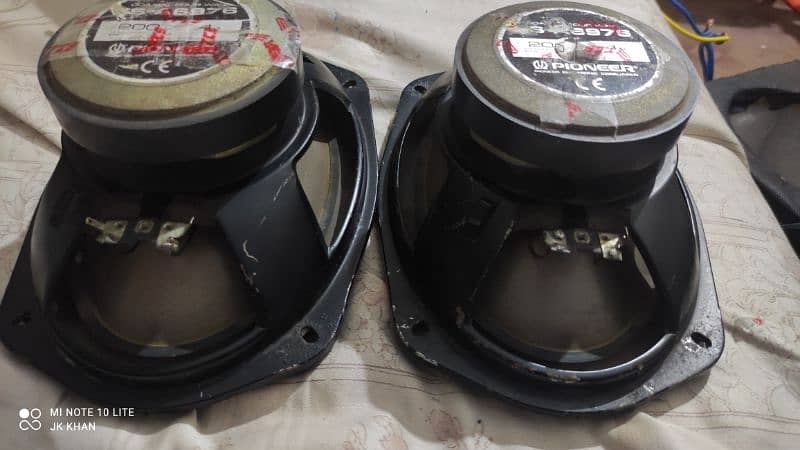 pioneer car speakers & amplifier 11