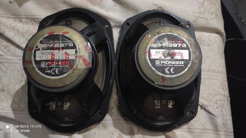 pioneer car speakers & amplifier 14