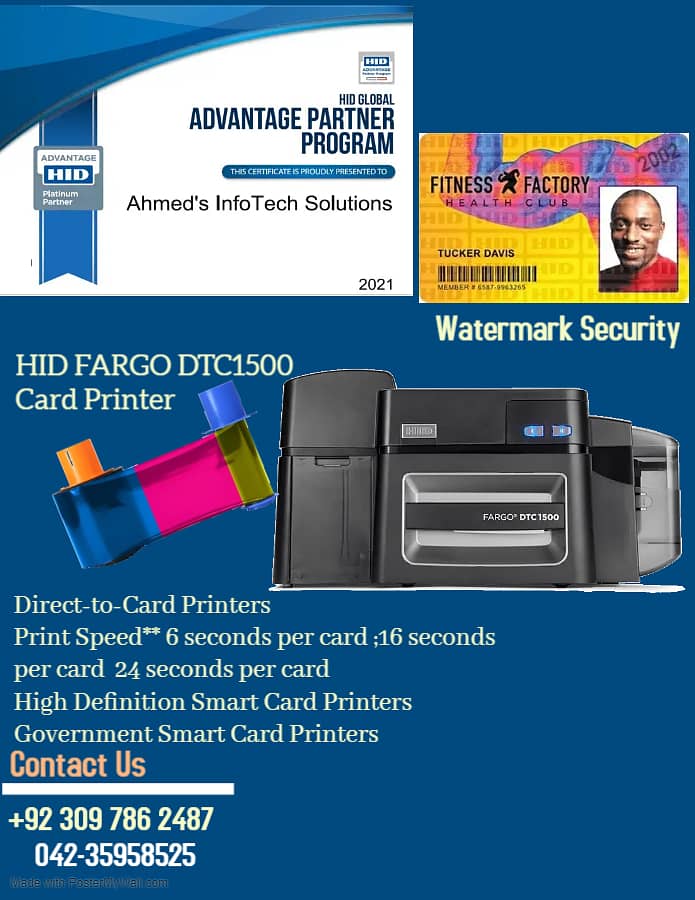 PVC CARD PRINTERS, RFID STUDENT ID CARD PRINTERS 12