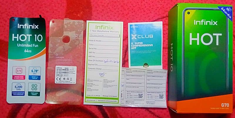 Infinix hot 10 Mobile for Sale 7