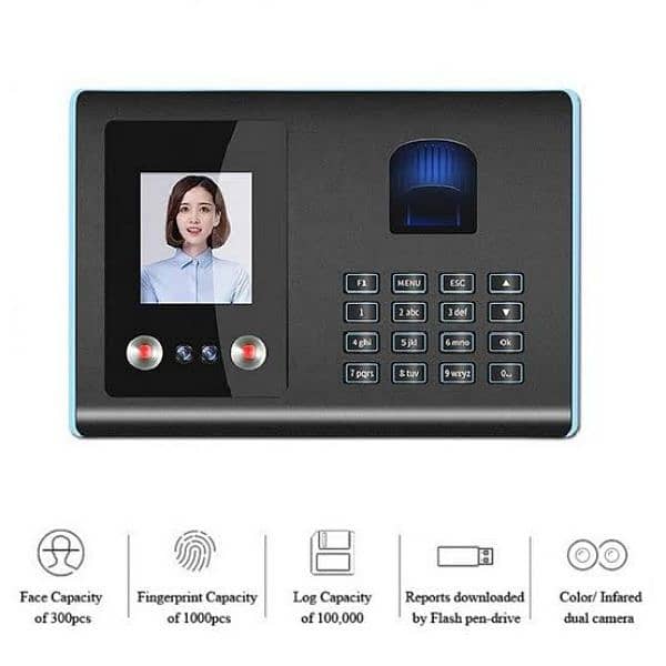 Zkteco Biometric attendance Machine, Access Control Electric door lock 2