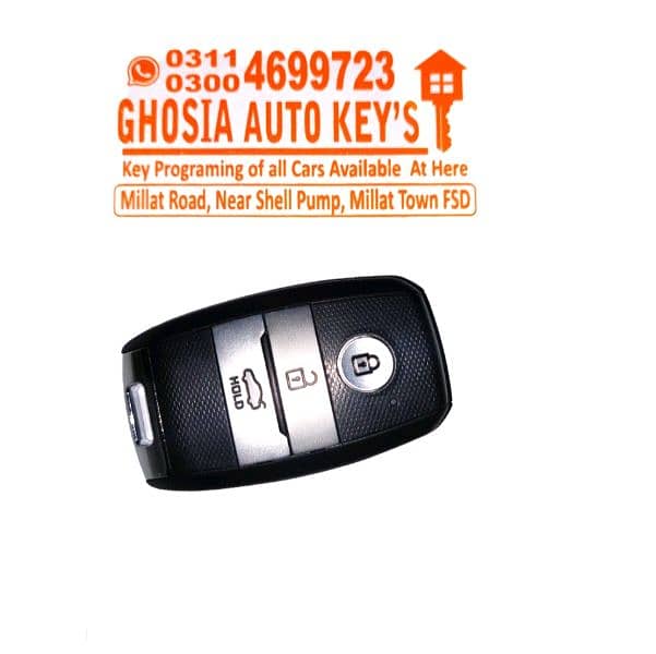 Car Remote keys and Smart keys makers in Faisalabad 2