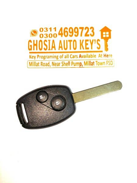 Car Remote keys and Smart keys makers in Faisalabad 4