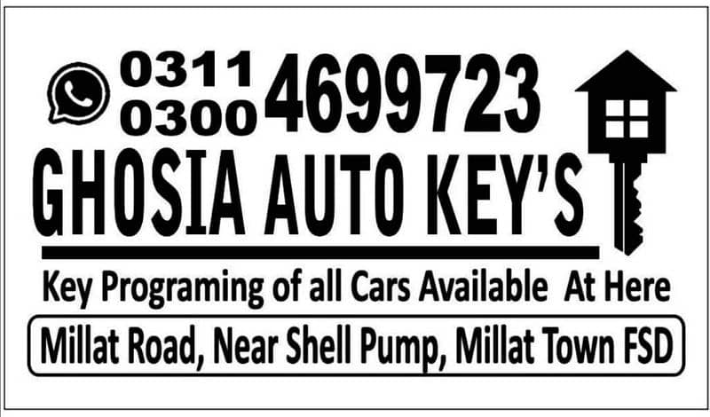 Car Remote keys and Smart keys makers in Faisalabad 19