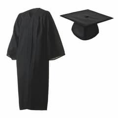 graduation gown (1550) : graduation cap (525rs)