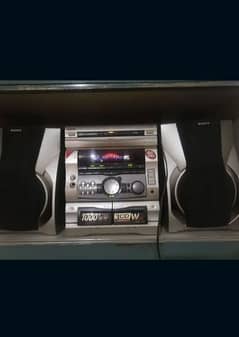 Sony dvd player and dubble cassette player
