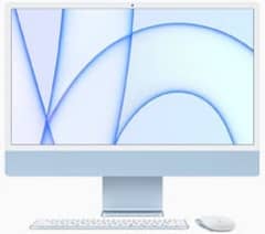 Imac M1 chip 24 inches 2021 model 8-Core CPU | 8 Core GPU | 16/512