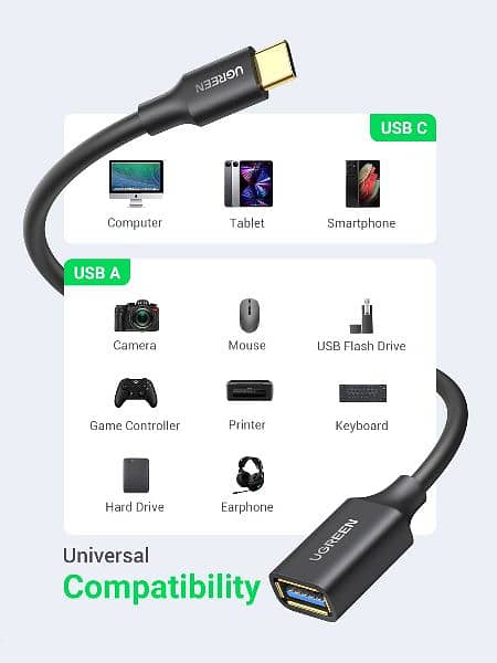 UGREEN 30701 MACBOOK USB C TO USB 3.0 OTG ADAPTER 4