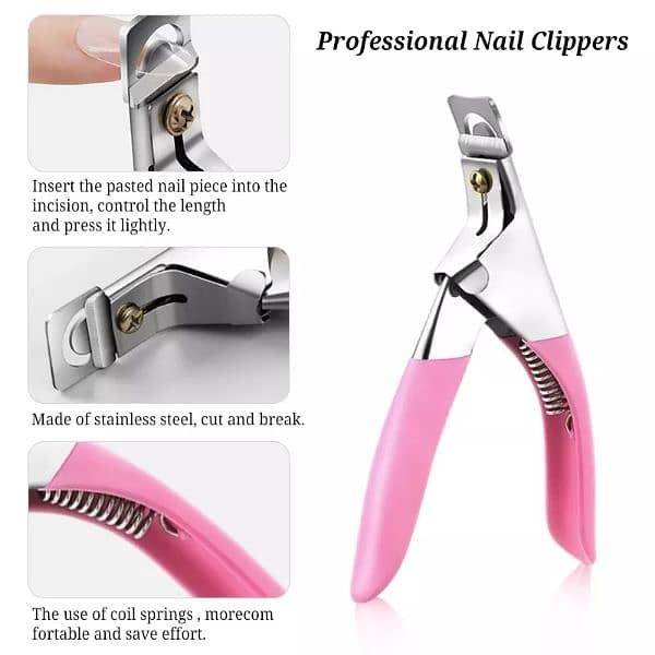 Stainless Steel Manicure Trimmer Toenail Pedicure Nail Scissor Tool 1