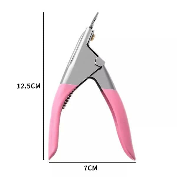 Stainless Steel Manicure Trimmer Toenail Pedicure Nail Scissor Tool 4