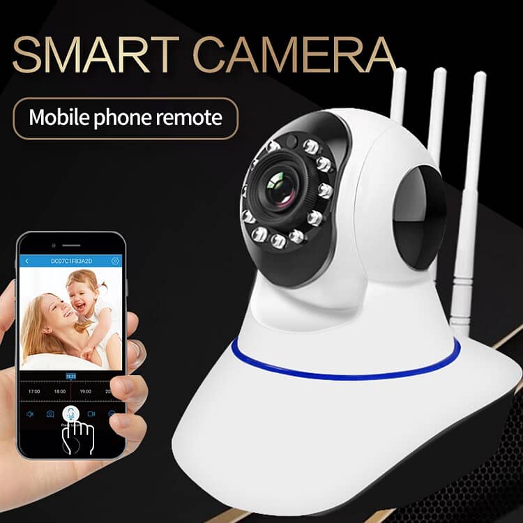 Wifi HD Camera 2 way audio online view SD Card recording, night vision 1