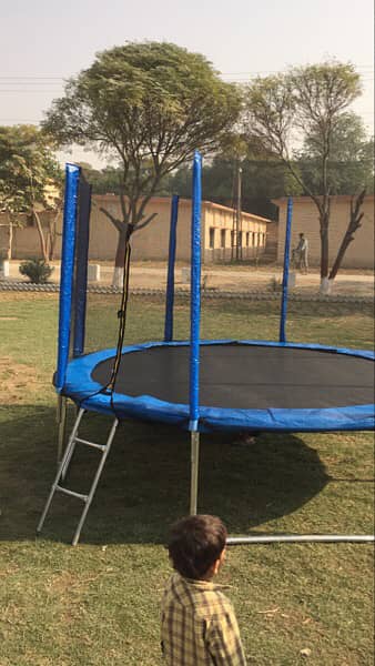 Trampoline 8ft . . . 14ft 1