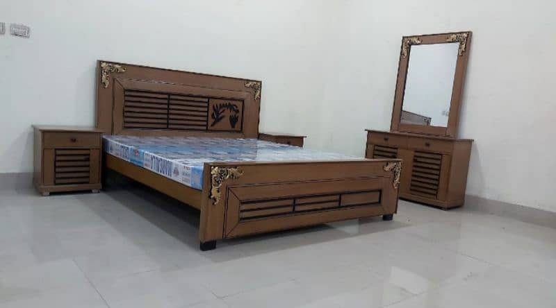 double bed factory ret me mojud hain 5 sall ki warranty 8