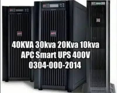 APC | Emerson | Eton | Riello UPS 80KVA 40KVA 30KVA 20KVA 10KVA 400V,