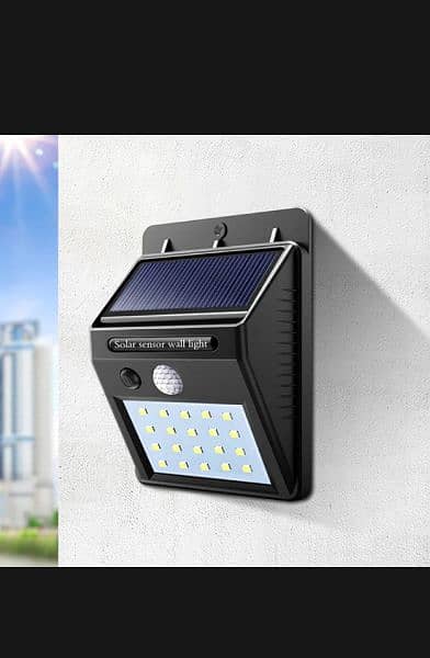 Solar Light Outdoor Solar Lamp PIR Motion Sensor Wall Light Waterproof 1