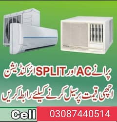 split unit wendoo AC freezer used and sale kareen