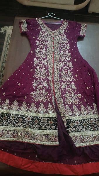 Bridal lehnga/Nikkah wear/bridal sharara 2