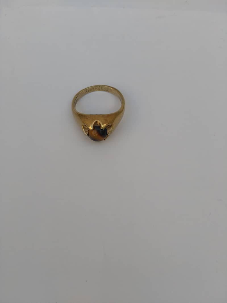 Ring With Tiger Eye Stone 2