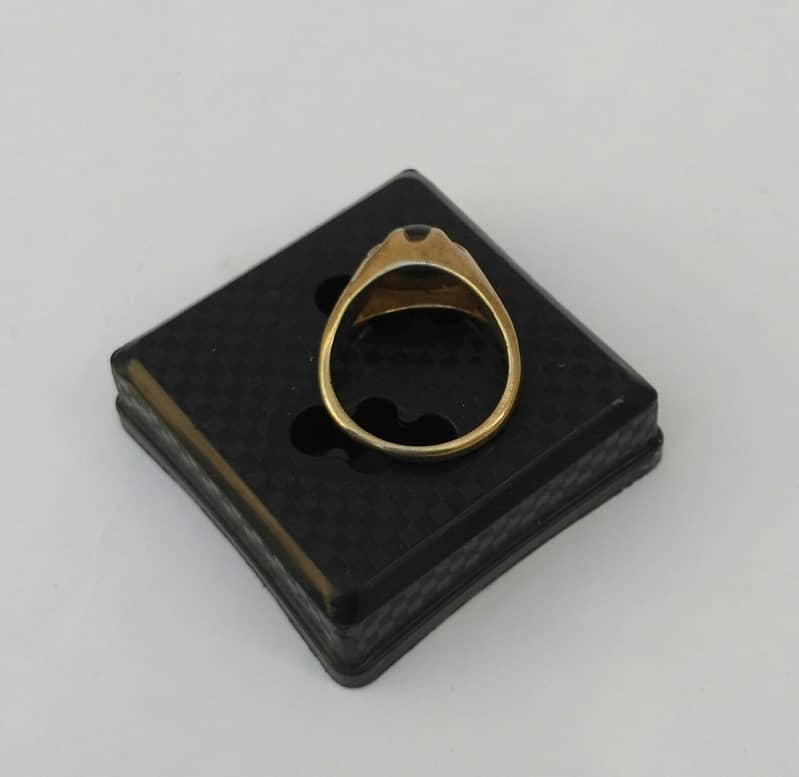 Ring With Tiger Eye Stone 12