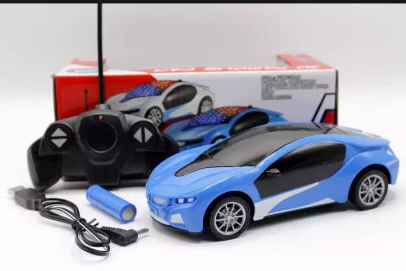 REMOTE CONTROL FAMOUS CAR WITH 3D LIGHTS (Non Chargeable 2