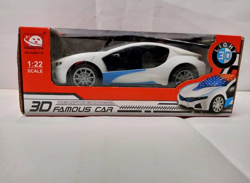 REMOTE CONTROL FAMOUS CAR WITH 3D LIGHTS (Non Chargeable 7