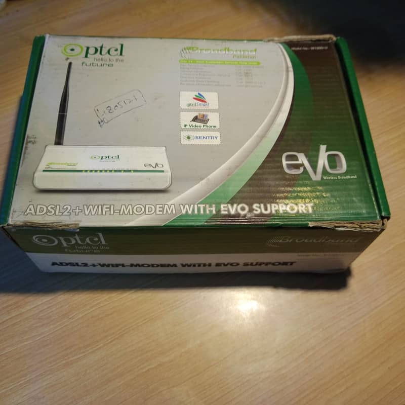 WIFI-MODEM PTCL  eVo 4