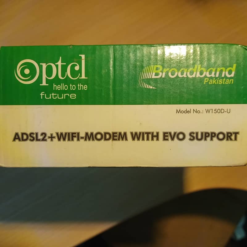 WIFI-MODEM PTCL  eVo 6