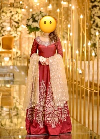 Formal wedding wear maxi