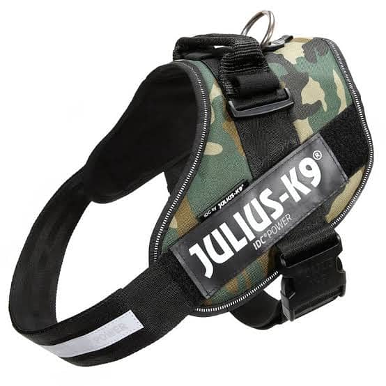 Julius K9 Dog Harness Camo. Made in Hungry. 0