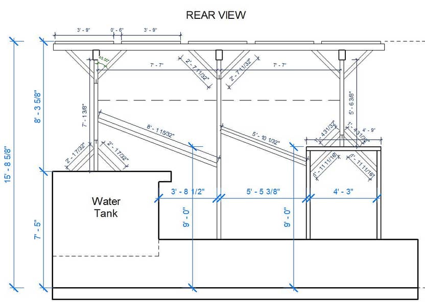 European American Style framing elevated mount Solar Framing SWG12-14 16