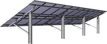 European American Style framing elevated mount Solar Framing SWG12-14 17