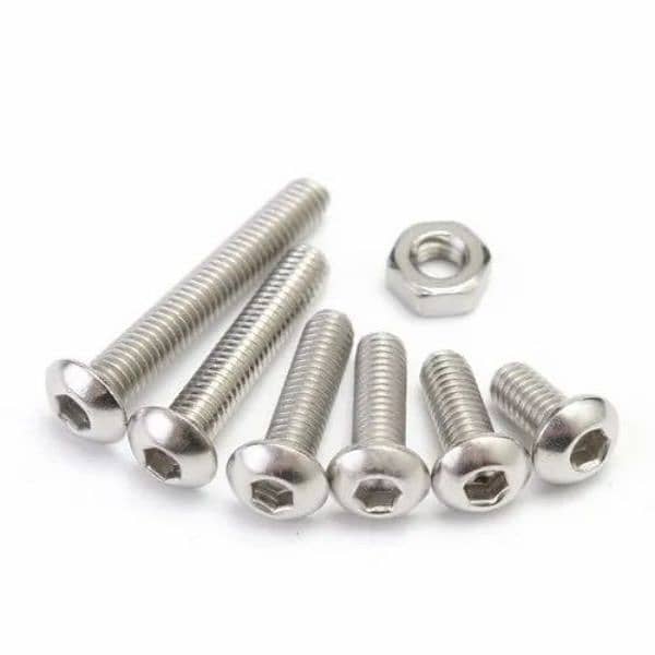 Stainless Steel SS Nut bolts Washers and all types of fastners 3