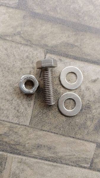 Stainless Steel SS Nut bolts Washers and all types of fastners 10