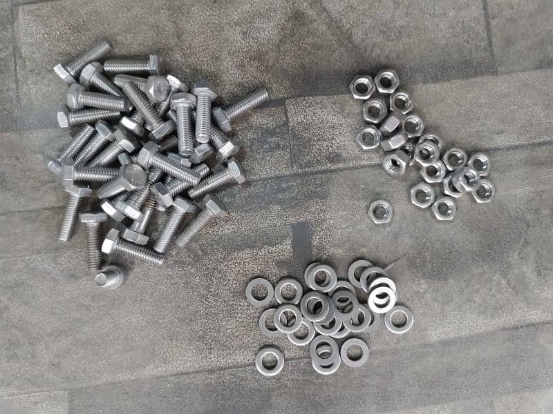 Stainless Steel SS Nut bolts Washers and all types of fastners 13