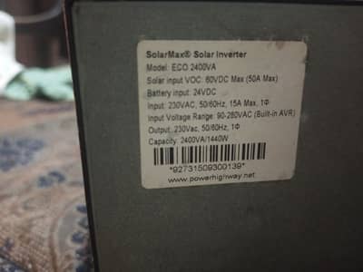 solar maxx inverter