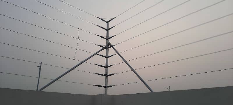 Electric fence wires 1