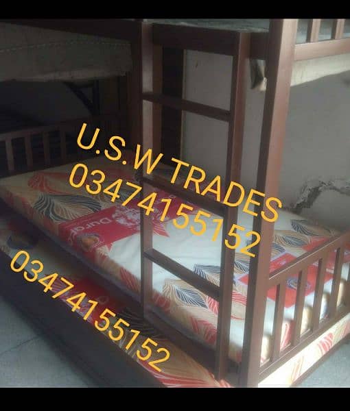 iron , double triple bed kids/elders bunk beds 3