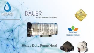 DAUER 100 GPD Booster Ro Pump Suitable for every Home Ro  Water Plant