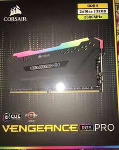 Corsair Vengeance Pro RGB (x2 16GB) 3600mhz New