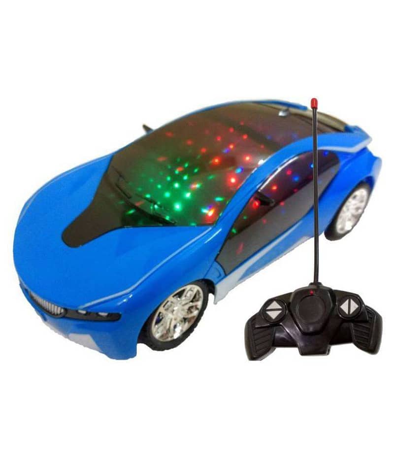 REMOTE CONTROL FAMOUS CAR WITH 3D LIGHTS (Non Chargeable 0