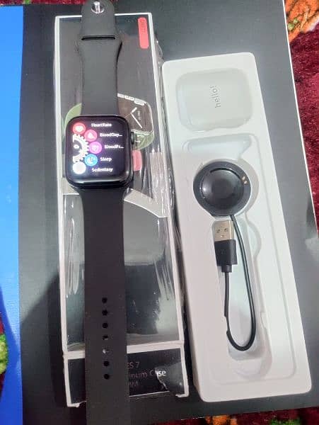 Bluetooth Smart Watch 7 DW07 PLUS Black color 5