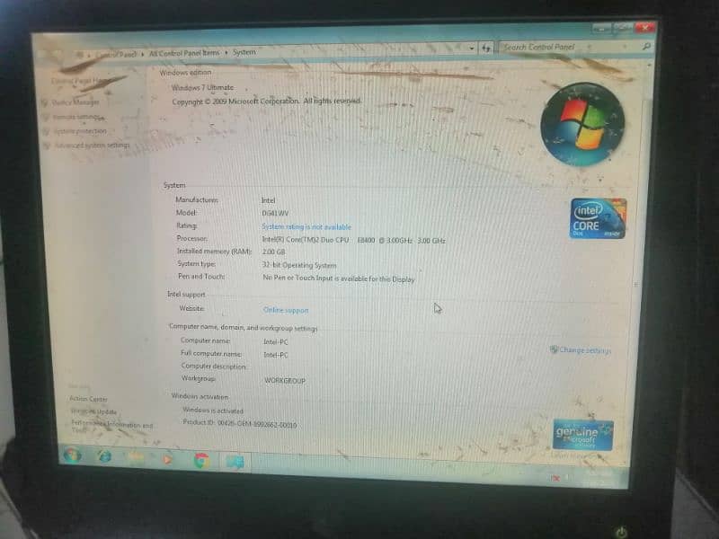 pc / system intel ddr3 machine with 500gb hdd package 7