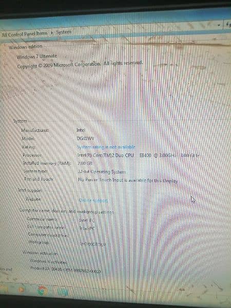 pc / system intel ddr3 machine with 500gb hdd package 12