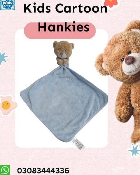 kids Cartoon Hankies 2