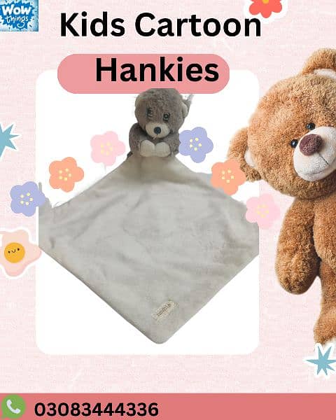 kids Cartoon Hankies 5