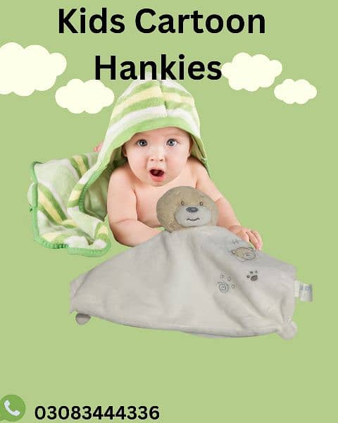 kids Cartoon Hankies 12