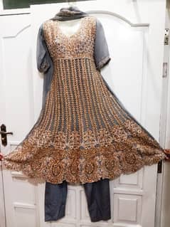 GRAY  FROCK  contect number&WHTSAPP  03192059256 0