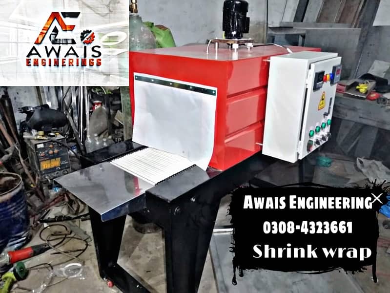 Shrink Wrap Machine Shrink Tunnel For wrapping carton box pet bottle 2