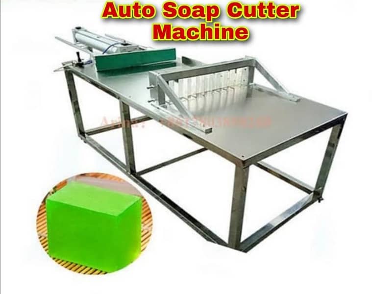 Soap and Surf Making Machine Mixer Soap Ploder Punching Auto Packing 3